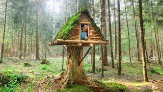 Ich bau mein SURVIVAL SHELTER auf einen Baum