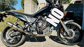 No more crash bars? | T7 Camel ADV Side Fairings