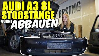 AUDI A3 8L STOßSTANGE VORNE DEMONTIEREN / ABBAUEN TUTORIAL / ANLEITUNG