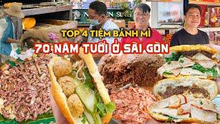 Tổng hợp 4 TIỆM BÁNH MÌ GIA TRUYỀN tuổi đời 70 năm ở Sài Gòn, bạn thử hết chưa? | Địa điểm ăn uống