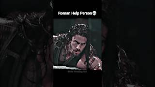 Roman Reigns Help Person Dean Ambrose️| Roman Reigns attitude #shorts #wwe #romanreigns