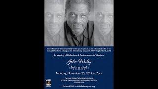 Actor John Wesley's Memorial - November 25, 2019