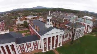 Drone Shots of Washington & Lee University and Lexington, VA