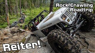 Reiter Off Road Park Hard Obstacles -  Rock Crawling Road trip Day 2 - S12E23