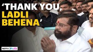 Eknath Shinde's First Reaction After Mahayuti's Landslide Victory In Maharashtra Elections