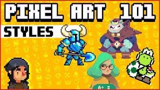 Pixelart 101 FREE College Course "Styles"