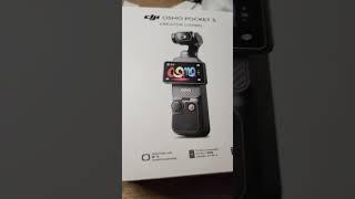 DJI OSMO Pocket 3 ASMR Unboxing