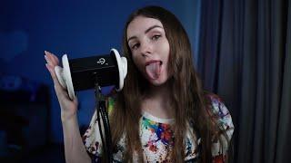 ASMR Ear Licking & Mouth Sounds