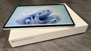 Microsoft Surface Pro 9 & Keyboard with Slim Pen 2 Unboxing - ASMR