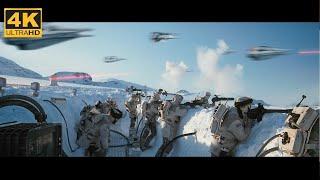 4K Star Wars Ep.V - Empire Strikes Back: The Battle of Hoth Part 1 of 2