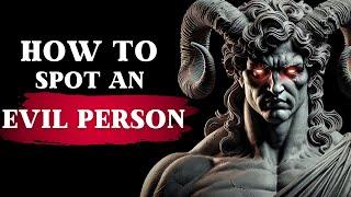  9 EVIDENT Signs that there is a EVIL person next to you | Wisdom, Life Lessons.