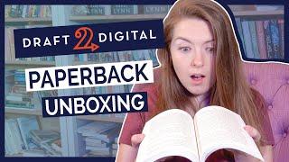 Draft2Digital Paperback Unboxing Quality Review *it took 3 months to print?!*