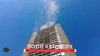 POMPIERS DE LIÈGE - TOUR KENNEDY - Une intervention hors norme