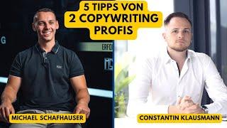 "Mit einem Launch 1,5 Mio € Umsatz durch gutes Copywriting" - Interview mit Constantin Klausmann