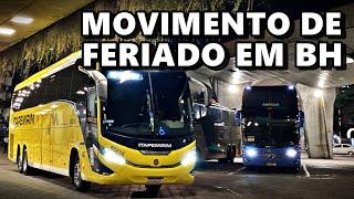 Rodoviária de BELO HORIZONTE no Feriadão: Fluxo de Saída #2