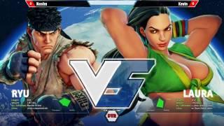 DTR:TE #8 - SFV - Kevin (Ryu) vs. Nashu (Laura)