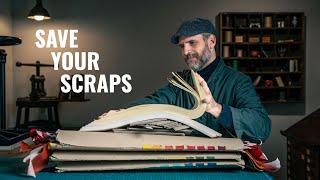 Don’t Throw Your Bookbinding Scraps! Make This Instead | Ep.1