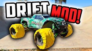 CHEAP! RC DRIFT MOD! Traxxas Drift Maxx 4s