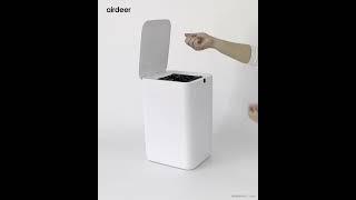 How to install refill ring for airdeer trash can by switch on?