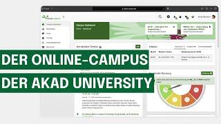 Der Online-Campus der AKAD University