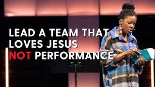 Lead a Worship Team that LOVES Jesus, NOT Performance | Adaeze Brinkman at Churchfront Live