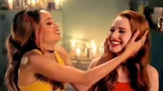 Riverdale 3x05 choni kiss /madelaine petsch/vanessa morgan/cheryl blossom and toni topaz/lgbt️‍