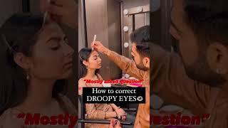 How to correct Droopy Eyes #makeupartist #makeupshorts #makeuptutorial #viral #shorts