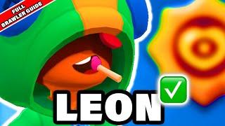 GEWINNEN MIT LEON IN BRAWL STARS - FULL BRAWLER GUIDE ᴴᴰ