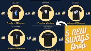 Google Cloud Qwiklabs Arcade 5 New Swags Reveal || Arcade T-shirt Swags Drop || Arcade Prize Counter