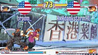 FT3 @sfiii3nr1: broom_ (US) vs XxXdankstormXL (US) [SF III 3rd Strike sfiii sf3 Fightcade] Jan 7