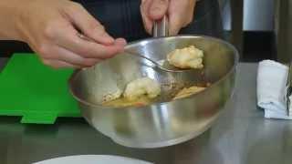 PlatinuMeats cooks Scallops, Langoustines & Peas Bonne Femme