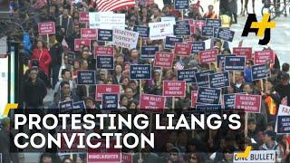 Chinese-Americans Protest Liang Conviction, Calling It Scapegoating