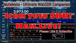 Live Breakfast Club Net - Icom 7610 and Ham.Live