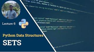 Set Function in Python: Lecture 6 | Getting Started with Python | Satyajit Pattnaik