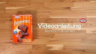 Videoanleitung Backform Brownies