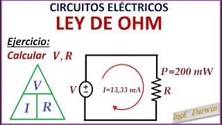 LEY DE OHM - CARACTERÍSTICA/EJERCICIOS