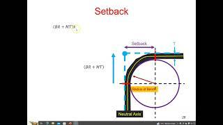 Setback formula - Sheetmetal