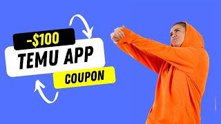 Temu Coupon Code | Temu $100 Discount Bundle 2024