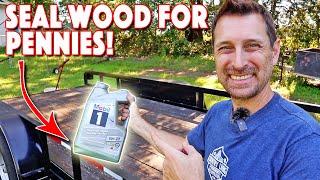 How To Keep Wood From Rotting With A DIY Natural Wood Sealer!