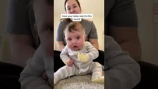 let your baby react to this sound  ️ claire.stein