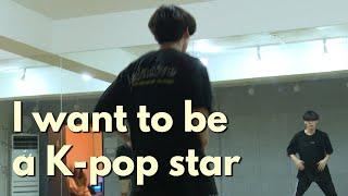 I'm 16, and I dream of becoming a K-pop idol