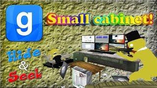 Gmod! Prop hunt! Funny moments! The small cupboards!