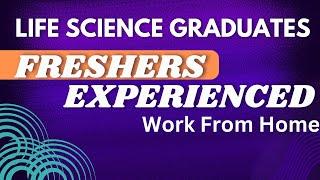 LIFE SCIENCE GRADUATES - FRESHERS !! WALK IN DRIVES #freshersjob  #medicalcodingjobs #medicaljobshub