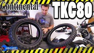 BMW F800GS new tires - Continental TKC80