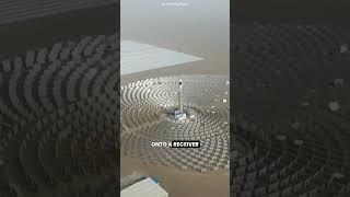 Have You Seen a Solar Power Plant Like This? #Science #ScienceFacts