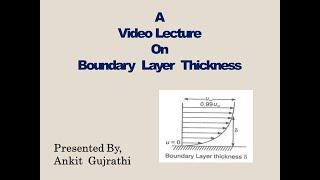 Boundary Layer Thickness