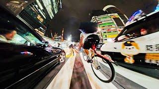 Tokyo Night Ride With Bike Messengers
