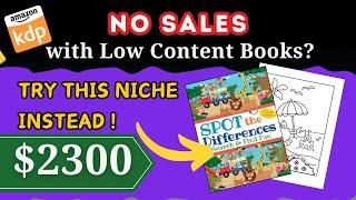 Profitable Amazon KDP Niche with Low Competition / Create with Canva to Sell Online