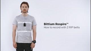 How to Record with 2 RIP Belts - Bittium Respiro™ Sleep Apnea Ambulatory Recording Device & Analysis