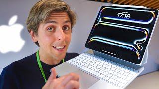 iPad Pro 2024 HANDS-ON ‼️ (M4, New Magic Keyboard, New Design, OLED, Nano Texture & More!)